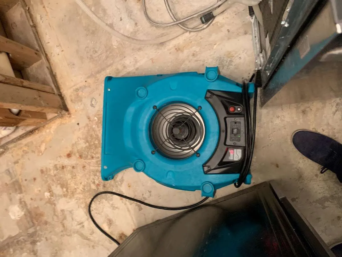Air mover drying equipment for Mold Remediation & Removal in Chippewa